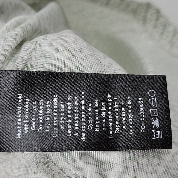 Rag & Bone Super Soft Green and White Sabeen Jersey Top Size XS - Picture 13 of 14